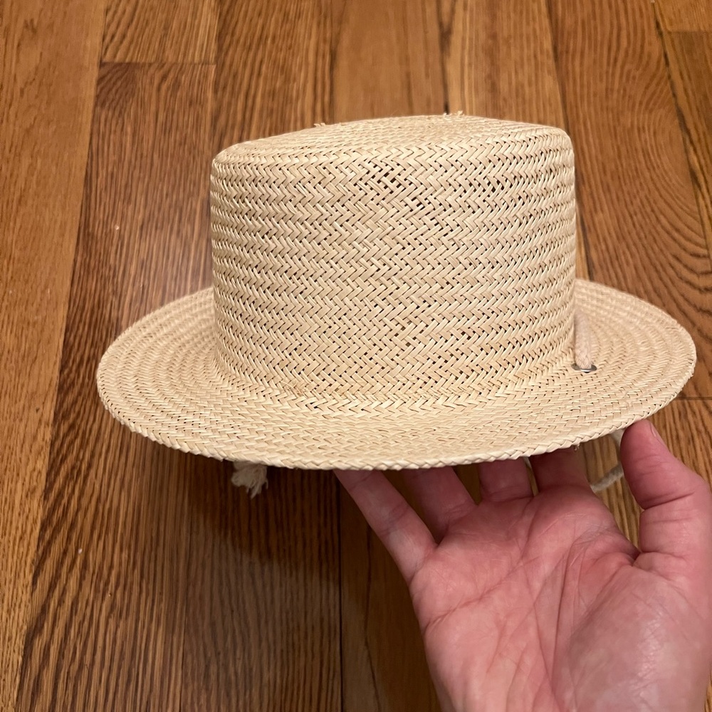 Lack Of Color Natural Straw Hat
